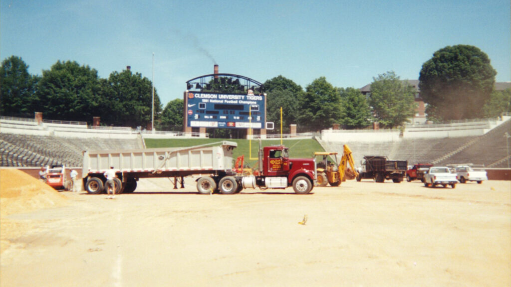 Quality Haulers was Founded in 1986 - Quality Haulers on the Job Clemson University Football Stadium |  Quality Haulers